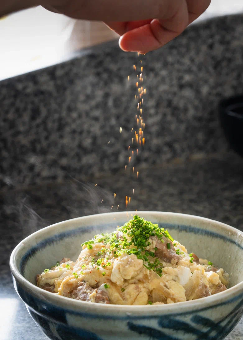 Oyakodon Chicken & Egg Rice Bowl (with miso soup+5aed)