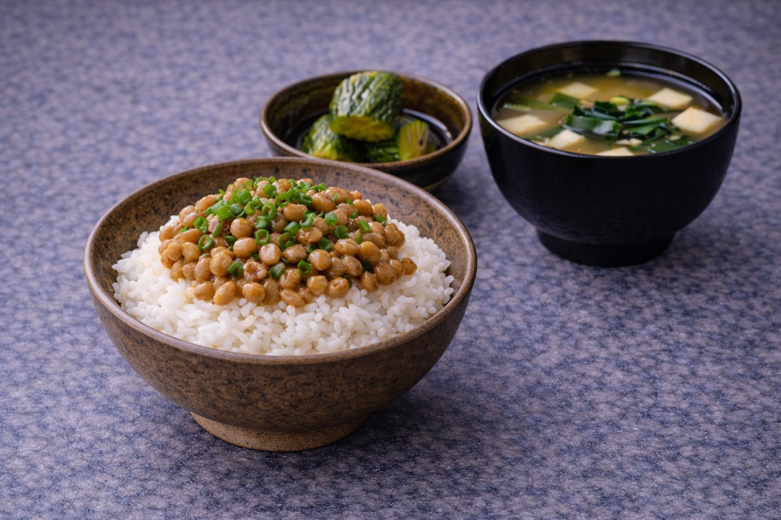 Natto Gohan Set